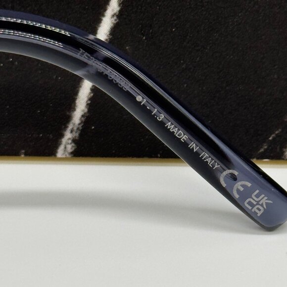 NEW CD DIAMONDO S3I 3000 DIOR SQUARE BLUE GREY EYEGLASSES DIOR - Picture 8 of 9